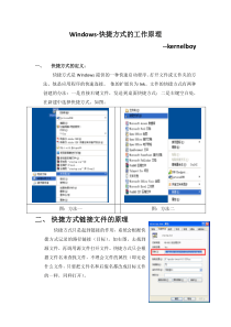 Windows快捷方式的工作原理