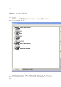 sap2000输出结果意义