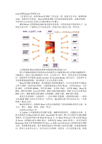 word转换成pdf用到的方法