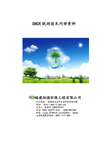 SNCR脱硝技术内部资料