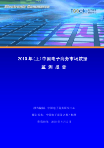 XXXX上半年电子商务交易数据检测报告