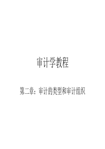 _审计学教程