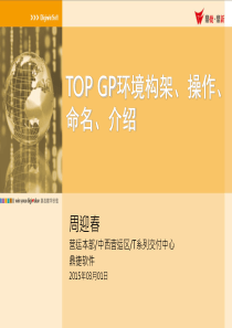 TOPGP命名操作环境架构