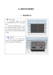 UG切削参数设置