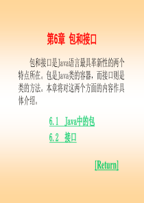 《Java语言程序设计实验指导》电子教案第06章