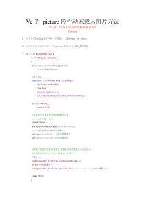 vcpicture控件动态载入图片方法