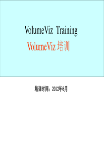 VolumeViz_Training_翻译