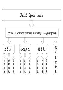 牛津译林版高中英语必修四Unit-2《Sporting-events》