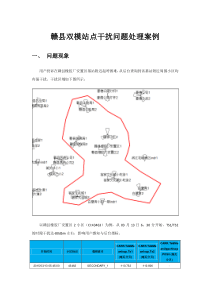 GPS跑偏导致大面积干扰站间切换成功率低