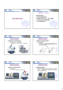 数控编程基础