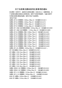 h3c长距离光模块使用注意事项的通知