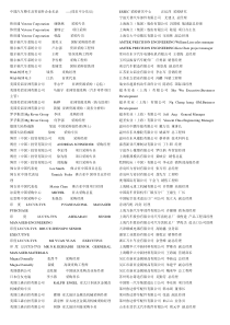 中国汽车零部件企业（DOC182页）