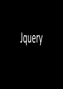 Jquery(很好的教程,技术较为全面,分享给大家)