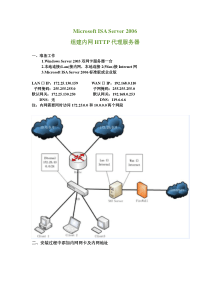 ISAServer2006组建内网HTTP代理服务器