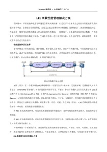 LTE承载性能管理解决方案