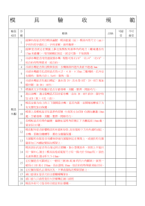 模具验收规范[1]