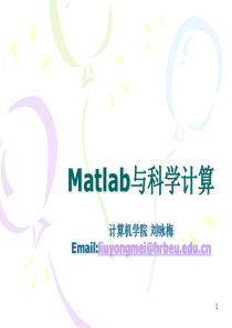 Matlab分支和循环.