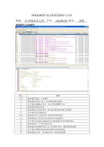 POPSMTP协议数据的捕获与分析