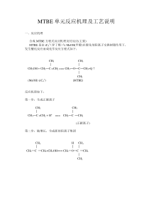 MTBE工艺说明