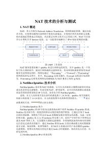 NAT机制分析