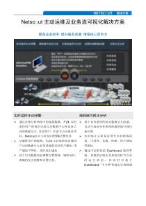 Netscout产品方案