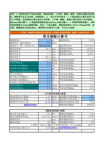 单跨钢梁计算程序