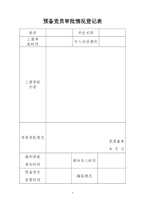 8-预备党员审批情况登记表