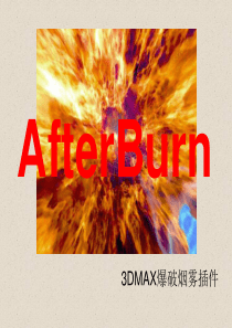 AfterBurn教案及教程