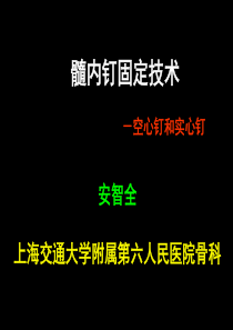 AO髓内钉固定技术.