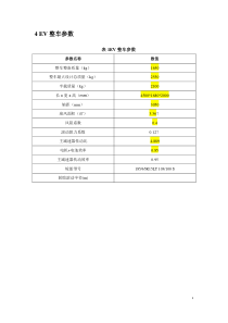 AVLCruise仿真计算用参数