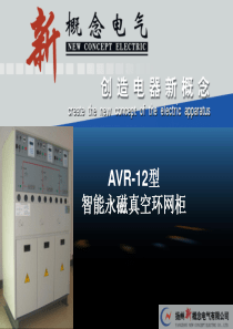 AVR-12环网柜新产品介绍-V20