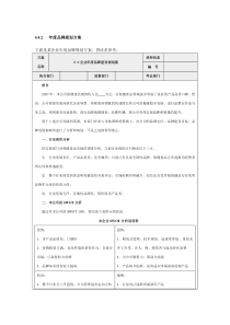 年度品牌规划方案