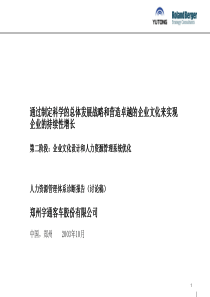 罗兰贝格-宇通客车人力资源管理体系诊断报告