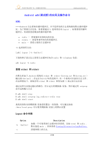 Androidadb(调试桥)的应用及操作命令有米分享
