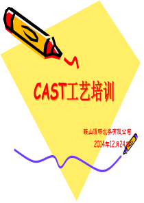 CASS工艺培训资料.