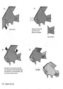 海洋生物折纸（2-2）