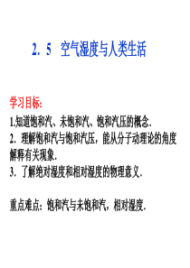 25_空气湿度与人类生活__课件(刘连鹏)