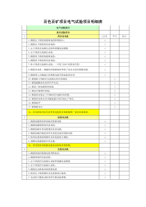 350MW发电厂电气试验明细附表