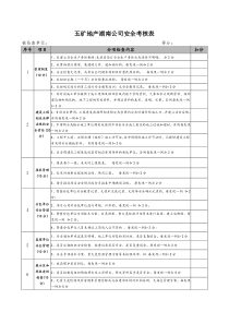 35安全考核表