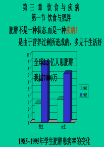 3饮食与疾病-1肥胖.