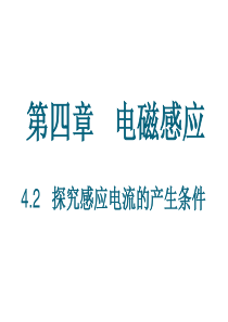 42探究感应电流的产生条件(含动画).