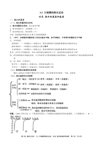 3.2.1大规模的海水运动(第一课时海水的温度和盐度)