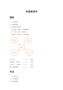 5大价值观