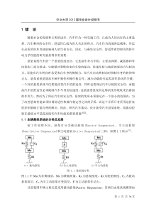 基于DSP的汽车磁流变减振悬架系统控制策略设计与研究