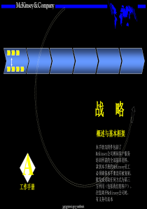 麦肯锡培训手册1-战略(共4个PPT)