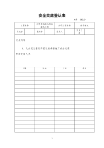 防雷接地安全交底