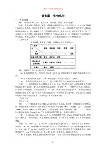 生物化学（中）doc-静宁二中生物竞赛辅导系列