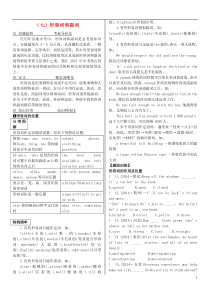 2015中考英语基础语法七形容词和副词