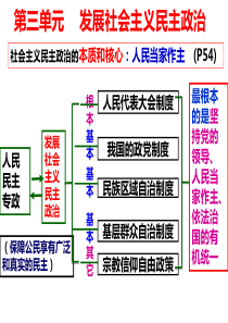 2016政治生活第五课一轮复习.