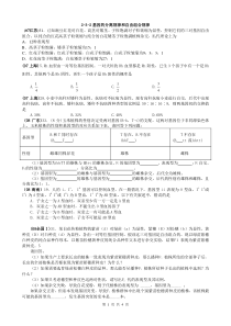 2015安徽高考复习基因的分离规律和自由组合规律